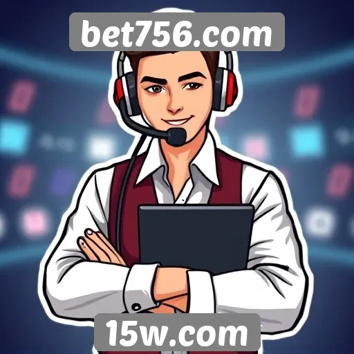 Funcionalidades do suporte ao cliente no bet756